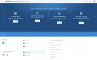 Screenshot of Data Integration Platform Cloud Control Panel