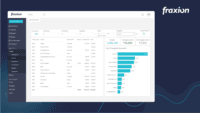 Screenshot of embedded spend analytics and reporting