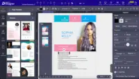 Screenshot of Drawtify Free Online Business Card Maker and Resume Maker