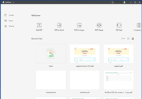 Screenshot of swifdoo pdf interface