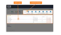 Screenshot of Branded Client Portal