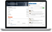 Screenshot of Easily collaborate on and manage opportunities