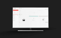 Screenshot of Simple, intuitive dashboard