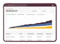 Screenshot of Manages employee spend, including corporate cards, expenses, bill pay, and payroll.