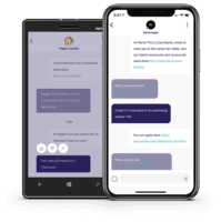 Screenshot of Jobvite Intelligent Messaging allows you to make a good first impression by meeting candidates where they are – on the phone that’s always in their pocket.