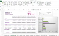 Screenshot of Income Statement with Spreadsheet Server