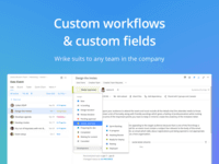 Screenshot of Custom Workflow Management