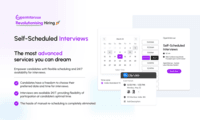Screenshot of Self Interview Schedulling