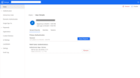 Screenshot of User Management Portal