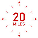 20 Miles