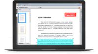 Screenshot of Document Preview