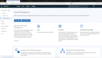 Screenshot of the Access Management interface