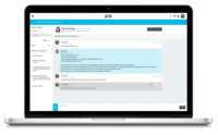Screenshot of PiiQ Manager/Employee Check-ins