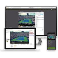 Screenshot of Tennis solution