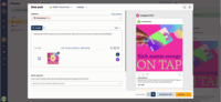 Screenshot of Publishing: Create, publish and schedule engaging posts across social channels.