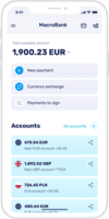 Screenshot of White label Mobile banking application