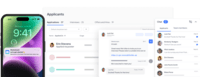 Screenshot of Workstream's communication interface
