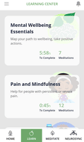 Screenshot of Mental Wellbeing Essentials