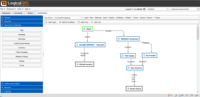 Screenshot of workflow designer