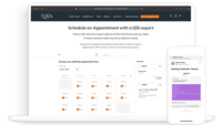 Screenshot of Appointment scheduling