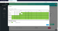 Screenshot of StoneFly NAS Migrate Dashboard Scheduling