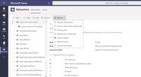 Screenshot of REPORT AND MANAGE PERMISSIONS FROM WITHIN MICROSOFT TEAMS
DeliverPoint is also available within Microsoft Teams. Team Owners can produce Microsoft Teams Permission reports within their Teams Channels and across Private Channels. The reports provide confidence and assurance that permissions are set correctly and that sharing isn’t out of control. Changes to permissions can be made contextually within a Team or centrally across multiple Teams should permissions need to be removed or managed.