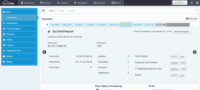 Screenshot of greytHR payroll overview