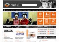Screenshot of The Fred Hollows Foundation - Intranet