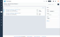 Screenshot of Release Management