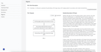 Screenshot of Patent figures and illustrations like workflows and block diagrams are automatically generated by Dolcera's AI-based IP Author