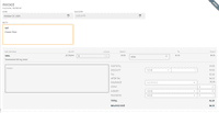Screenshot of Vanda Invoicing
