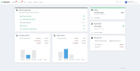 Screenshot of Envoice main dashboard