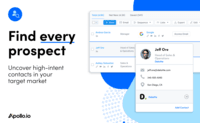 Screenshot of Find every prospect. Uncover high-intent contacts in your market.