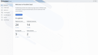 Screenshot of the Parallels DaaS admin dashboard