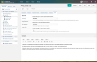 Screenshot of SEO Management - page level
