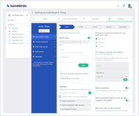 Screenshot of Easy workflow configuration