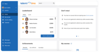 Screenshot of TalentLMS Learner view of course
