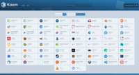 Screenshot of Workspaces Registry