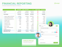 Screenshot of Limelight's self-service reporting, which allows users to create their own reports, dashboards and ad-hoc queries, which in turn allows for decision making that is based on key figures and trends.