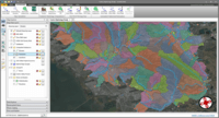 Screenshot of Automated Watershed Delineation
