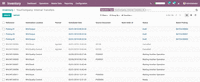 Screenshot of Odoo Inventory