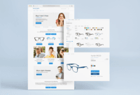 Screenshot of Optix is a set of extensions for Magento 2 eyewear shops