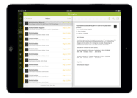 Screenshot of Managers and employees can communicate with each other from the mobile and web apps - from anywhere and at anytime.