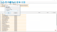 Screenshot of Creating a new email list