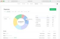 Screenshot of Track staff related expenses and invoice billable expenses to clients with integrated invoicing