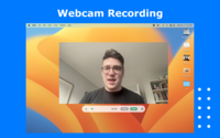 Screenshot of Webcam recording