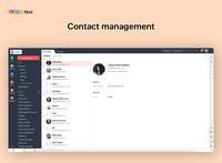 Screenshot of Contact management