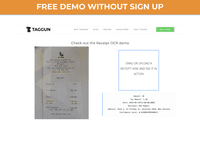 Screenshot of Free demo without sign up
