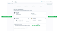 Screenshot of Platform UI/UX