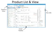 Screenshot of Acctivate Product List